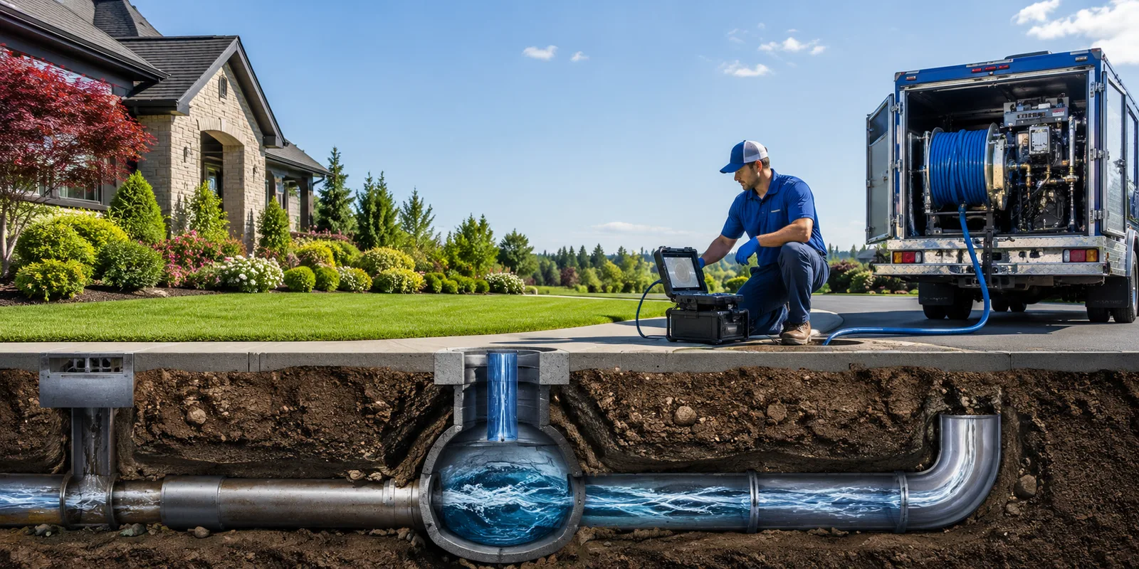 Drainage restoration information for West Union, WV